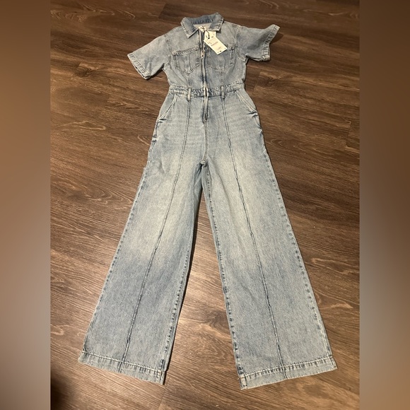 Zara full length denim jumpsuit - Picture 13 of 13